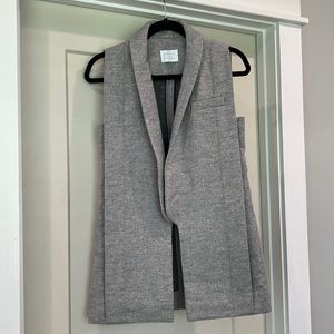 AYR Lily Vest Light Grey Wool XS